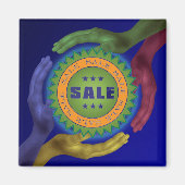 Verkoop Sticker Magneet (Voorkant)