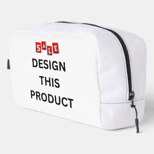 VERKOOP! Toilettas - 9,5 inch x8 inch x3,75 inch Toilettasje