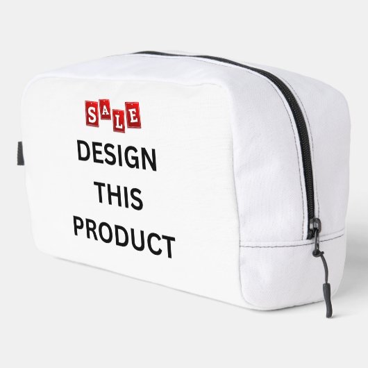 VERKOOP! Toilettas - 9,5 inch x8 inch x3,75 inch Toilettasje (Rechterhoek)