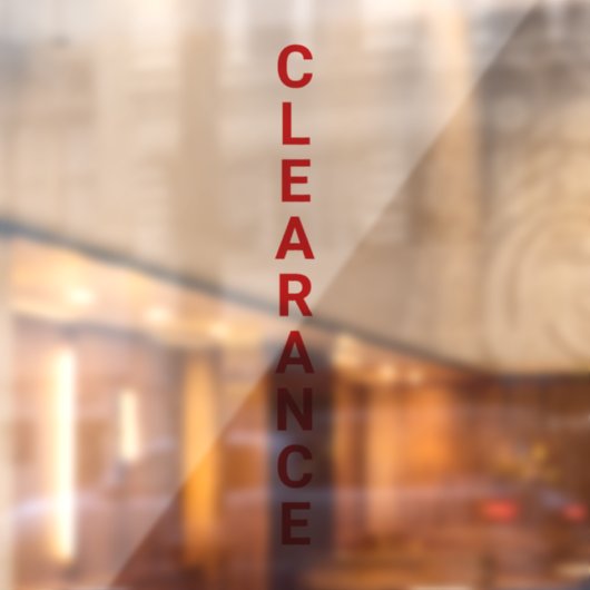 Verkoop uitgebreide gratis winkels raamsticker (Vel 2)