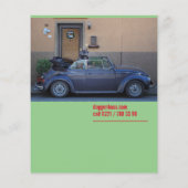 Verkoop van auto's met afscheurtjes flyer (Achterkant)