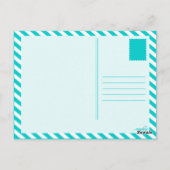 verkoop van bakken (typografisch) briefkaart (Achterkant)