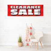 VERKOOP VAN BANNER CLEARANCE - 2,5 x 8' (Insitu)