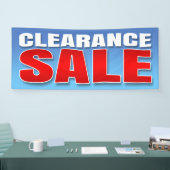 VERKOOP VAN BANNER CLEARANCE - 2.5'x6' (Beurs)