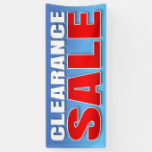 VERKOOP VAN BANNER CLEARANCE - 2.5'x6' (Verticaal)