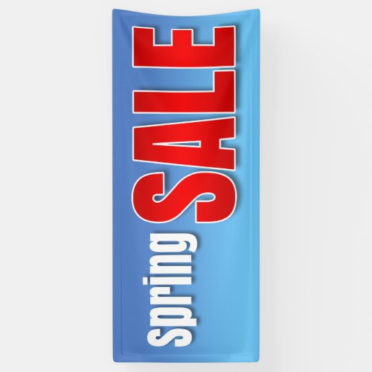 VERKOOP VAN BANNERSPRING - 2.5'x6' Spandoek (Verticaal)