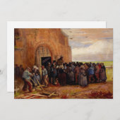 Verkoop van bouwschroot door Vincent van Gogh Kaart (Voorkant / Achterkant)