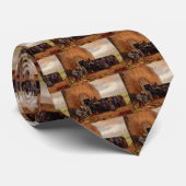 Verkoop van bouwschroot door Vincent van Gogh Stropdas (Opgerold)