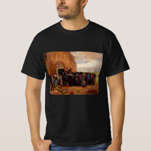 Verkoop van bouwschroot door Vincent van Gogh T-shirt