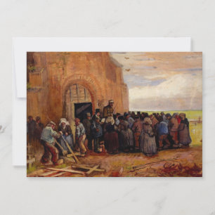 Verkoop van bouwsloop door Vincent van Gogh Kaart