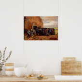 Verkoop van bouwsloop door Vincent van Gogh Poster (Keuken)