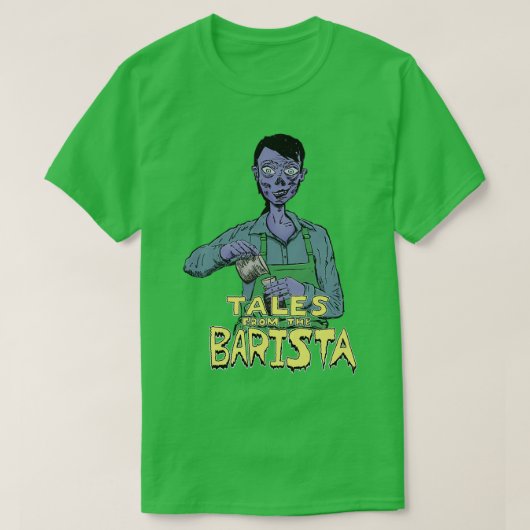 Verkoop van de Barista T-shirt (Design voorkant)