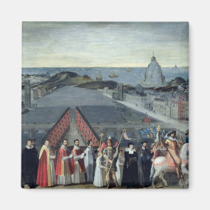 Verkoop van de broederschap Saint-Michel Magneet