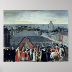 Verkoop van de broederschap Saint-Michel Poster