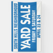 Verkoop van de Community Buurgaard Spandoek (Verticaal)