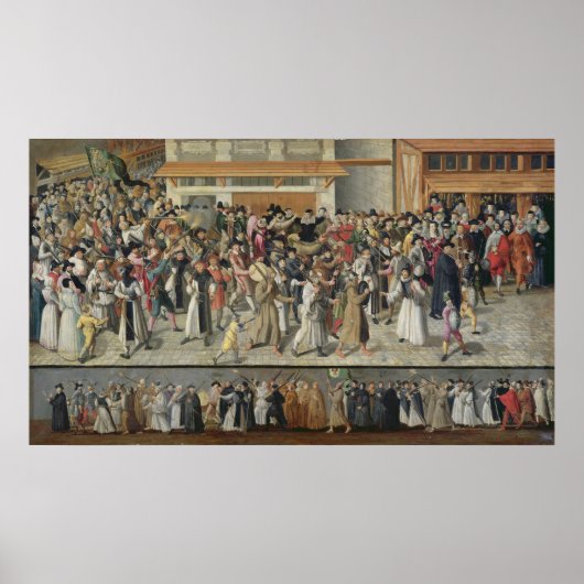 Verkoop van de Heilige Liga Poster (Voorkant)