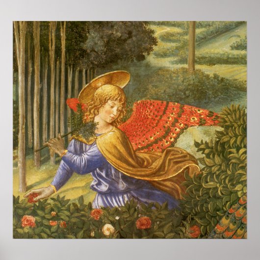 Verkoop van de Magi Angel door Benozzo Gozzoli Poster (Voorkant)