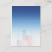 Verkoop van flyer-hype-technologie Verticaal Visitekaartje (Achterkant)