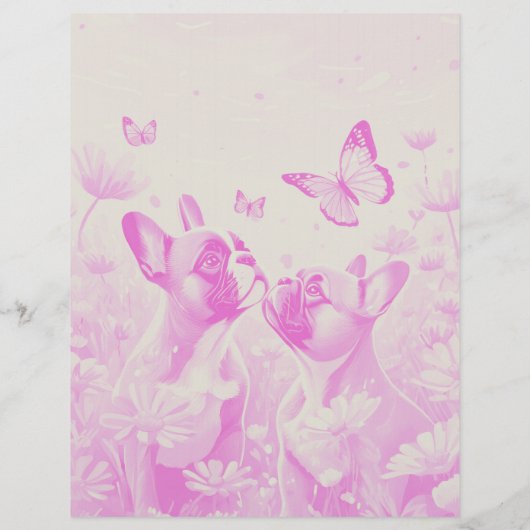 Verkoop van Franse Puppies Flyer (Achterkant)