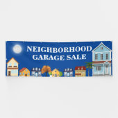 Verkoop van garage in de buurt spandoek (Horizontaal)