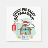 Verkoop van gehakte taart naar parabolisch servet (Voorkant)