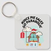 Verkoop van gehakte taart naar parabolisch sleutelhanger (Voorkant)