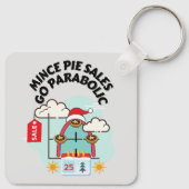 Verkoop van gehakte taart naar parabolisch sleutelhanger (Achterkant)