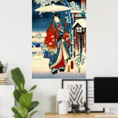 Verkoop van Genji 1853 Poster (Thuiskantoor)