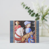 Verkoop van Magus Melchior, Paardenriders, Wilde K Briefkaart (Staand voorkant)