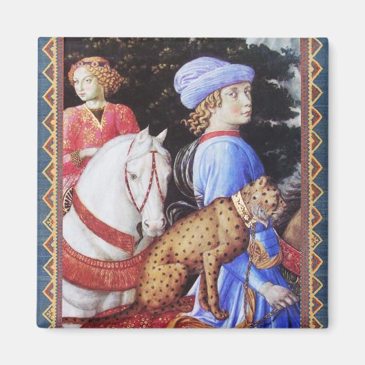 Verkoop van Magus Melchior, Paardenriders, Wilde K Magneet (Voorkant)