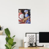 Verkoop van Magus Melchior, Paardenriders, Wilde K Poster (Thuiskantoor)