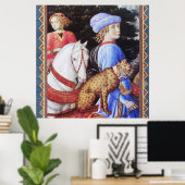 Verkoop van Magus Melchior, Paardenriders, Wilde K Poster (Thuiskantoor)