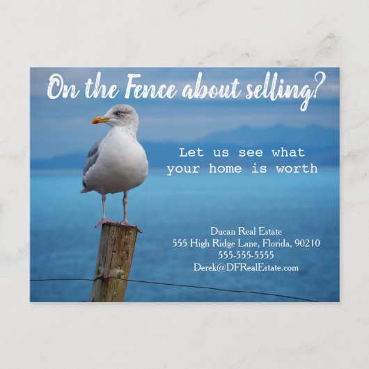 verkoop van mailingtransacties verwijzing onroeren briefkaart (Voorkant)