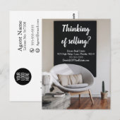 verkoop van mailingtransacties verwijzing onroeren briefkaart (Voorkant / Achterkant)