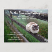 verkoop van mailingtransacties verwijzing onroeren briefkaart (Voorkant)