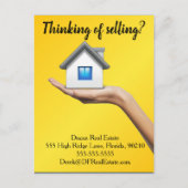 verkoop van mailingtransacties verwijzing onroeren briefkaart (Voorkant)