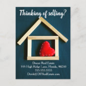 verkoop van mailingtransacties verwijzing onroeren briefkaart (Voorkant)