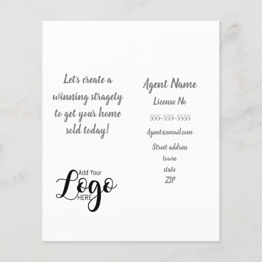 verkoop van mailingtransacties verwijzing onroeren flyer (Achterkant)