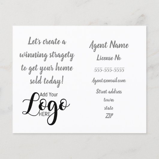 verkoop van mailingtransacties verwijzing onroeren flyer (Achterkant)