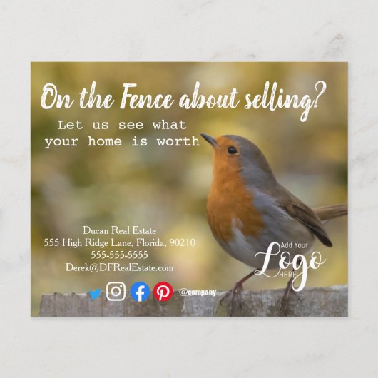 verkoop van mailingtransacties verwijzing onroeren flyer (Voorkant)