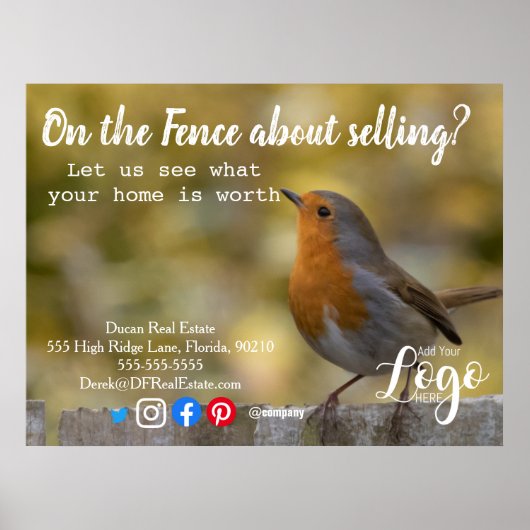 verkoop van mailingtransacties verwijzing onroeren poster (Voorkant)