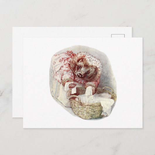  verkoop van mevrouw Tiggy Winkle Laundry Day Briefkaart (Voorkant / Achterkant)