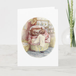  verkoop van mevrouw Tiggy Winkle Rustic Cottage Kaart