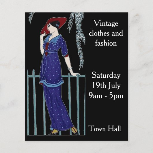  verkoop van mode flyer (Voorkant)