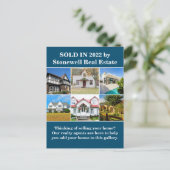 Verkoop van onroerend goed Company House Photo Mar Briefkaart (Staand voorkant)