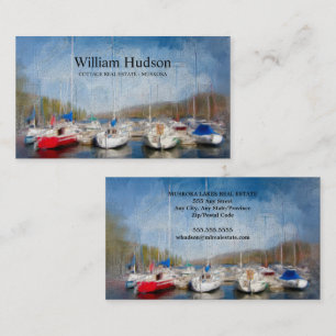 Verkoop van onroerend goed Cottage and Boating Visitekaartje