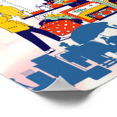  verkoop van schattige scheepswerven , uitnodigen  poster (Hoek)