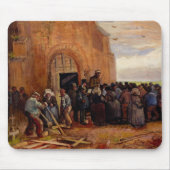 Verkoop van sloopafval door Vincent van Gogh Muismat (Voorkant)