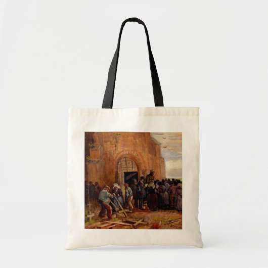 Verkoop van sloopafval door Vincent van Gogh Tote Bag (Voorkant)