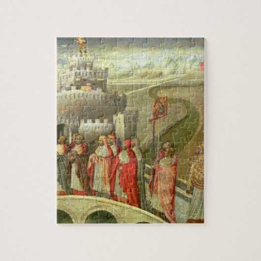 Verkoop van St. Gregory aan het Castel St. Angelo Legpuzzel (Verticaal)